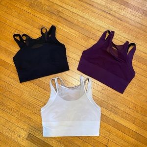 Double Tap II Lot of 3 Bras Lululemon